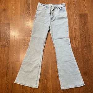 Abercrombie & Fitch high rise flare